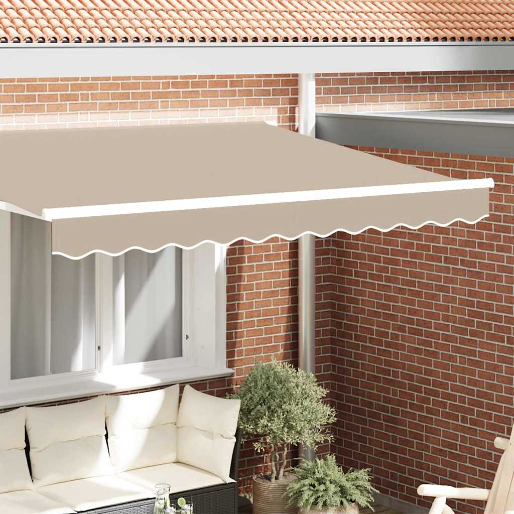 Awning Valance Replacement Beige 3 m Polyester