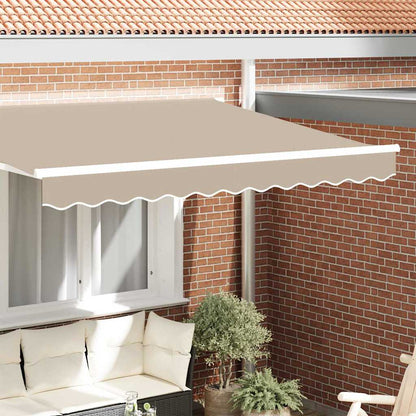 Awning Valance Replacement Beige 3 m Polyester