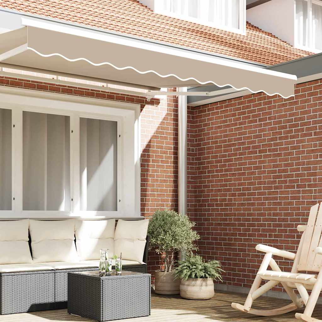 Awning Valance Replacement Beige 3 m Polyester