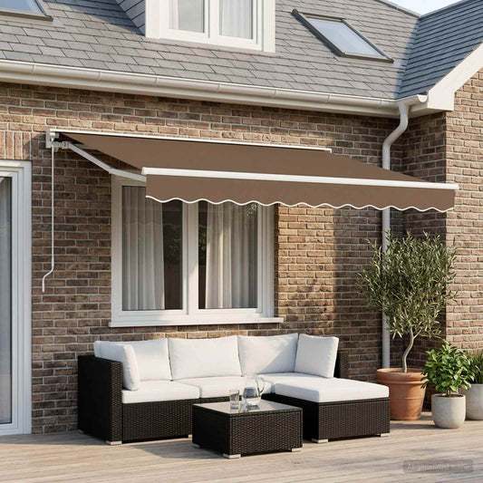 Awning Valance Replacement for 3 m Beige Polyester