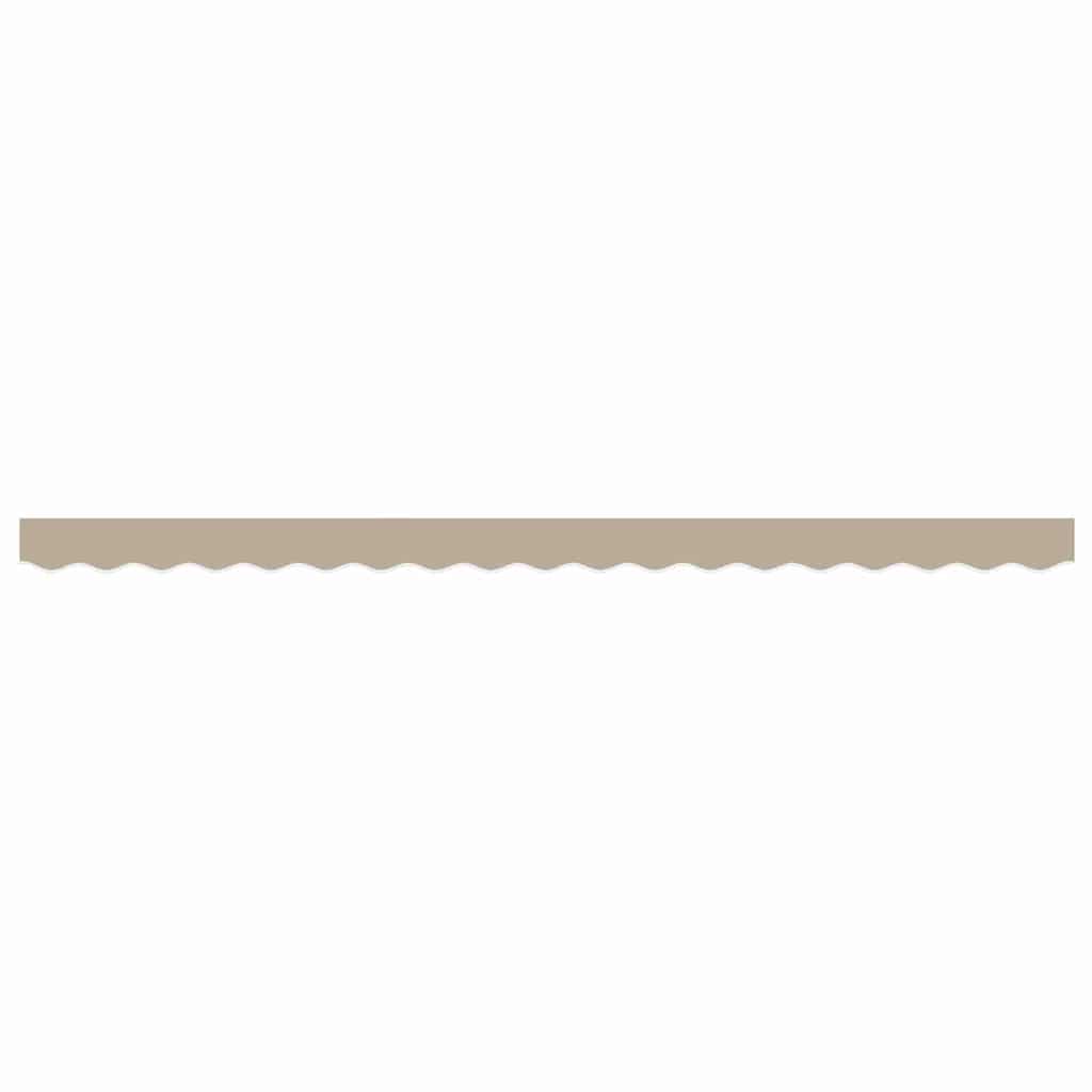 Awning Valance Replacement Beige 4 m Polyester