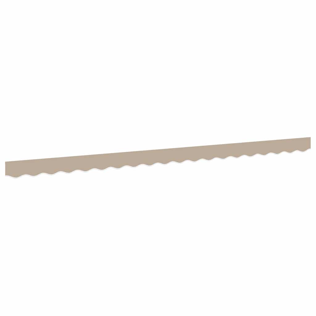 Awning Valance Replacement Beige 4.5 m Polyester