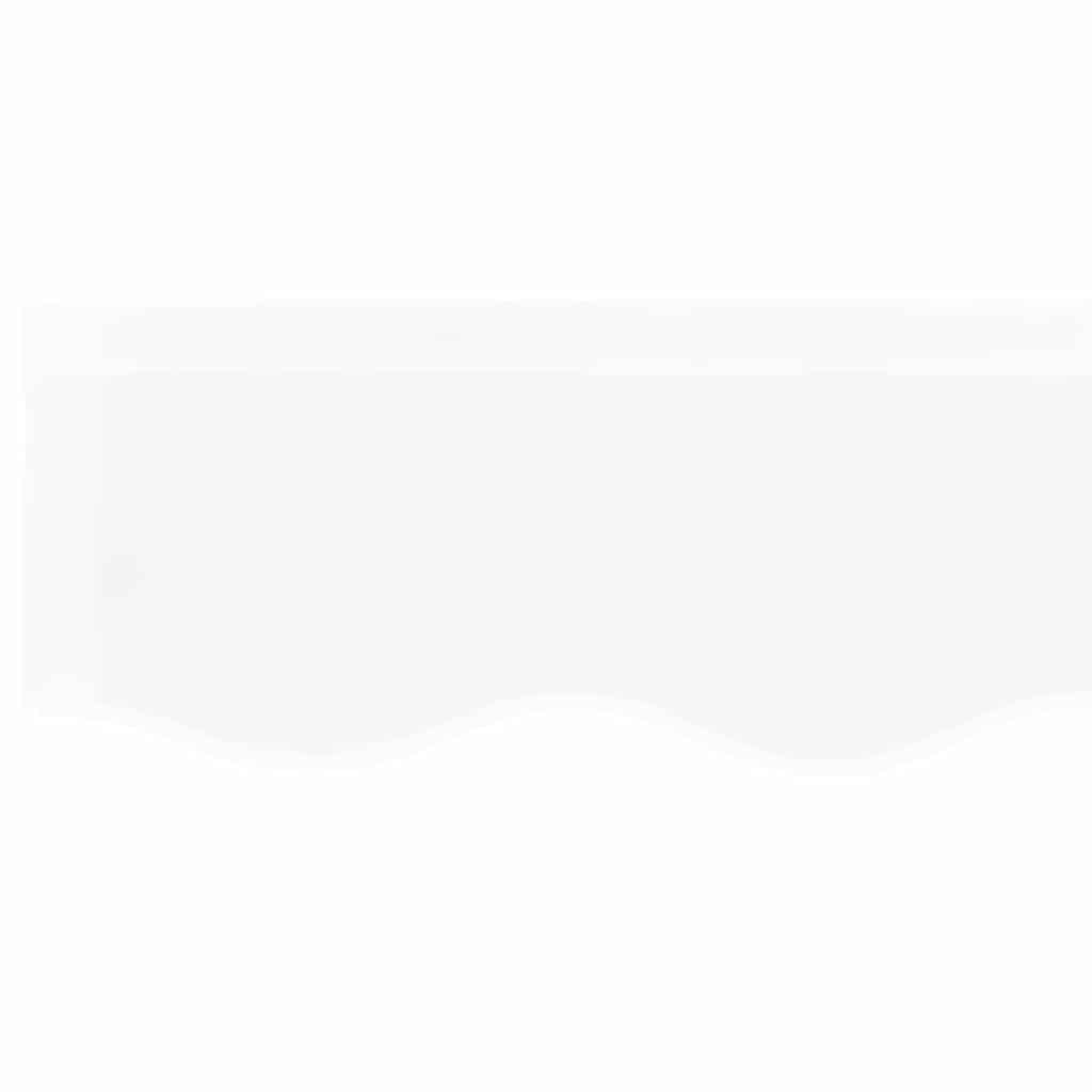 Awning Valance Replacement White 2.5 m Polyester