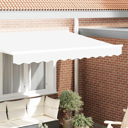 Awning Valance Replacement White 2.5 m Polyester