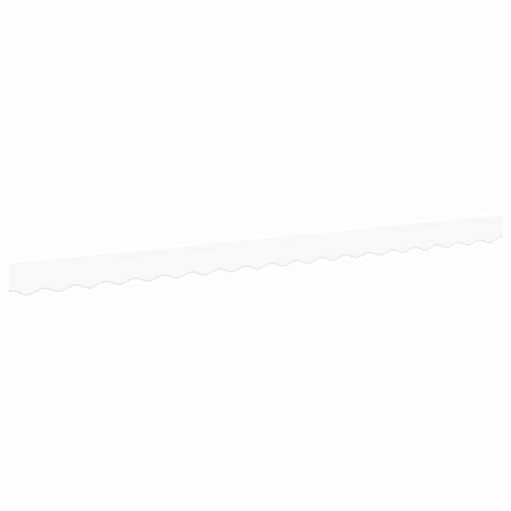Awning Valance Replacement White 4 m Polyester