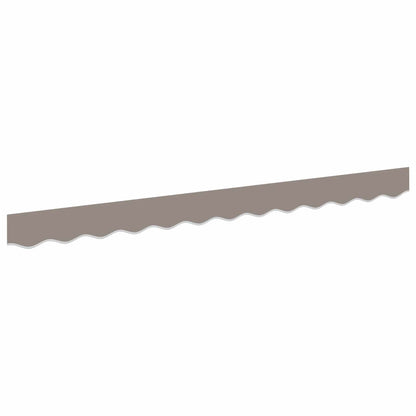 Awning Valance Replacement for 2.5 m Light Grey Polyester