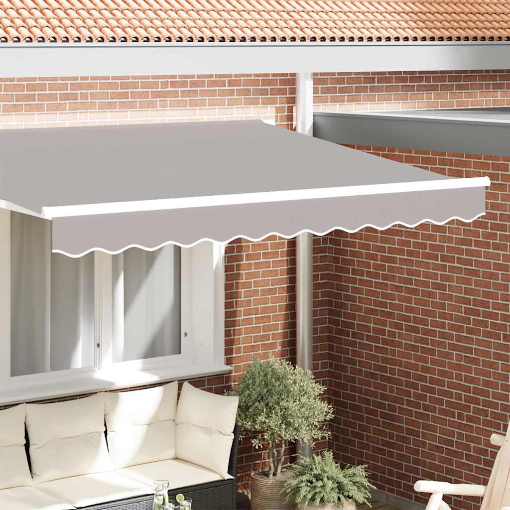 Awning Valance Replacement Light Grey 3 m Polyester
