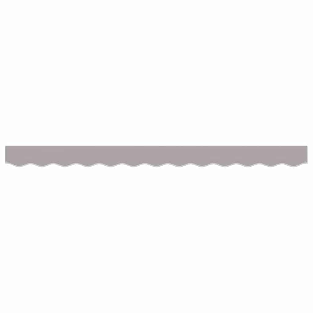 Awning Valance Replacement Light Grey 3 m Polyester