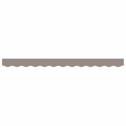 Awning Valance Replacement for 3 m Light Grey Polyester
