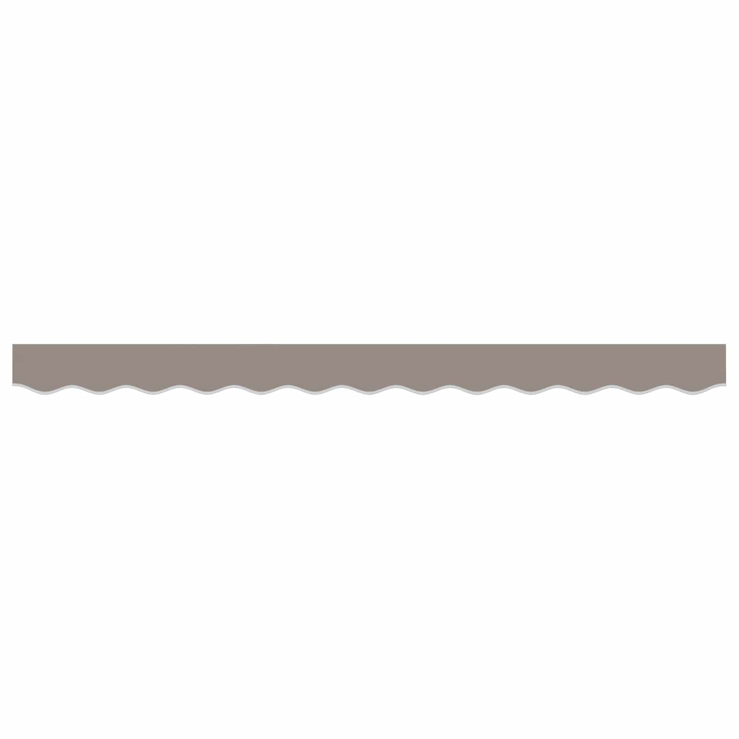 Awning Valance Replacement for 3.5 m Light Grey Polyester