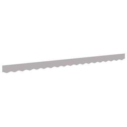 Awning Valance Replacement Light Grey 4 m Polyester
