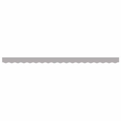 Awning Valance Replacement Light Grey 4 m Polyester