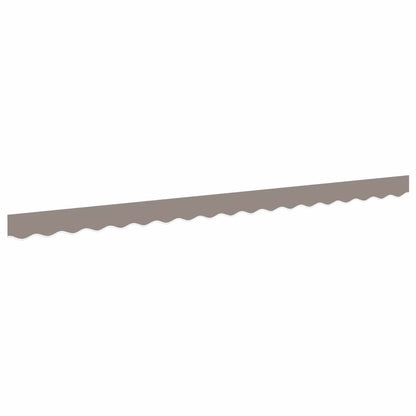 Awning Valance Replacement for 4.5 m Light Grey Polyester