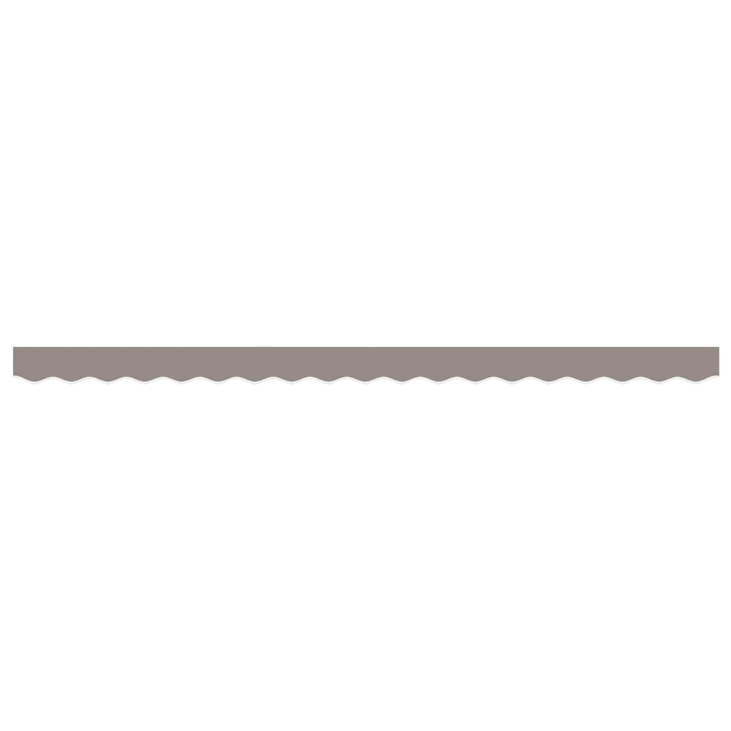 Awning Valance Replacement for 4.5 m Light Grey Polyester