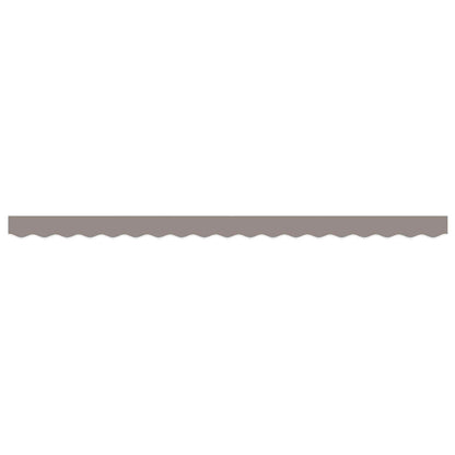 Awning Valance Replacement for 4.5 m Light Grey Polyester