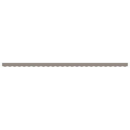Awning Valance Replacement for 6 m Light Grey Polyester