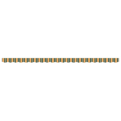 Awning Valance Replacement Green and yellow 480 x 20 cm