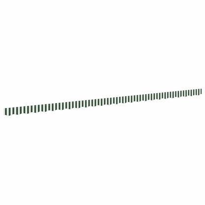 Awning Valance Replacement Green and White 6 m Polyester