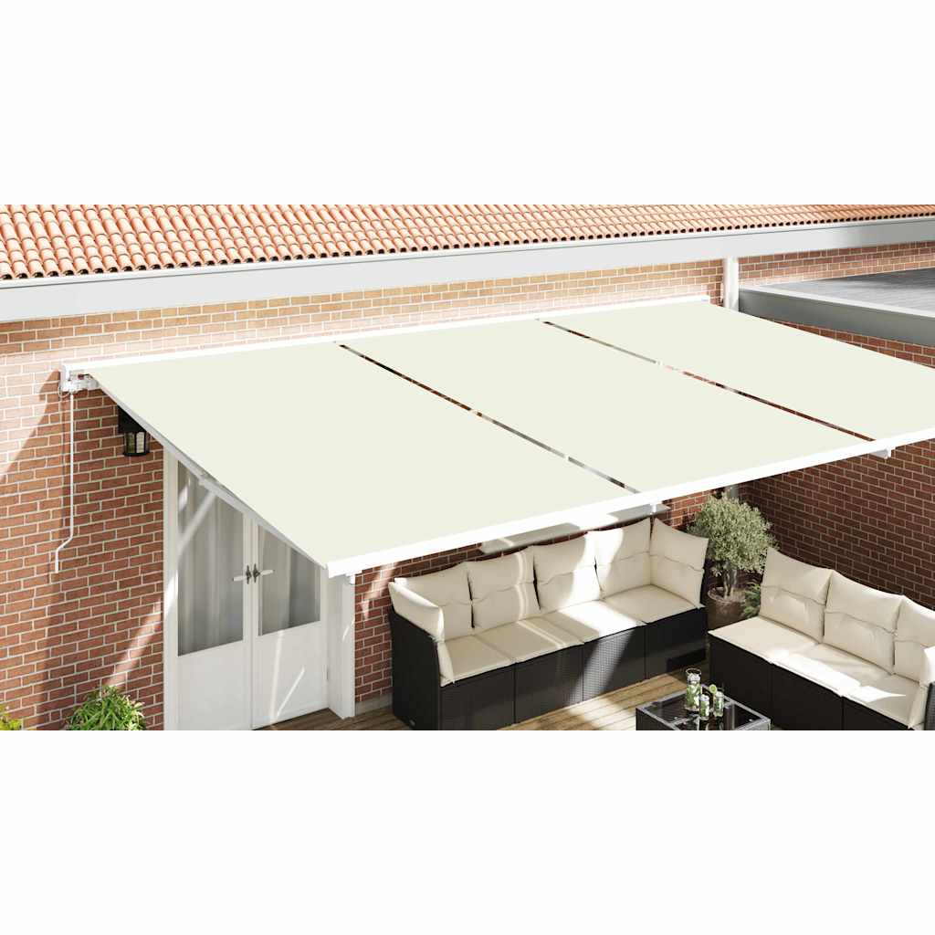 Awning Replacement Fabric Cream 1000 x 160 cm Polyester