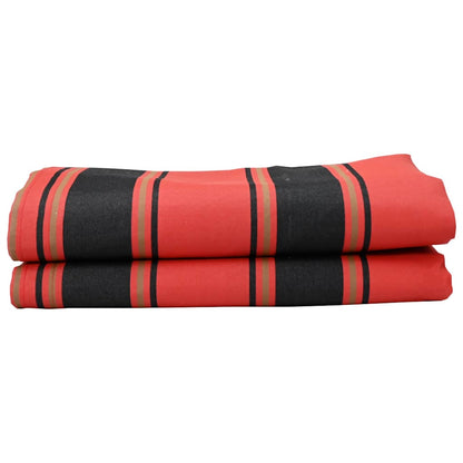 Awning Replacement Fabric Orange and Black 1000 x 160 cm