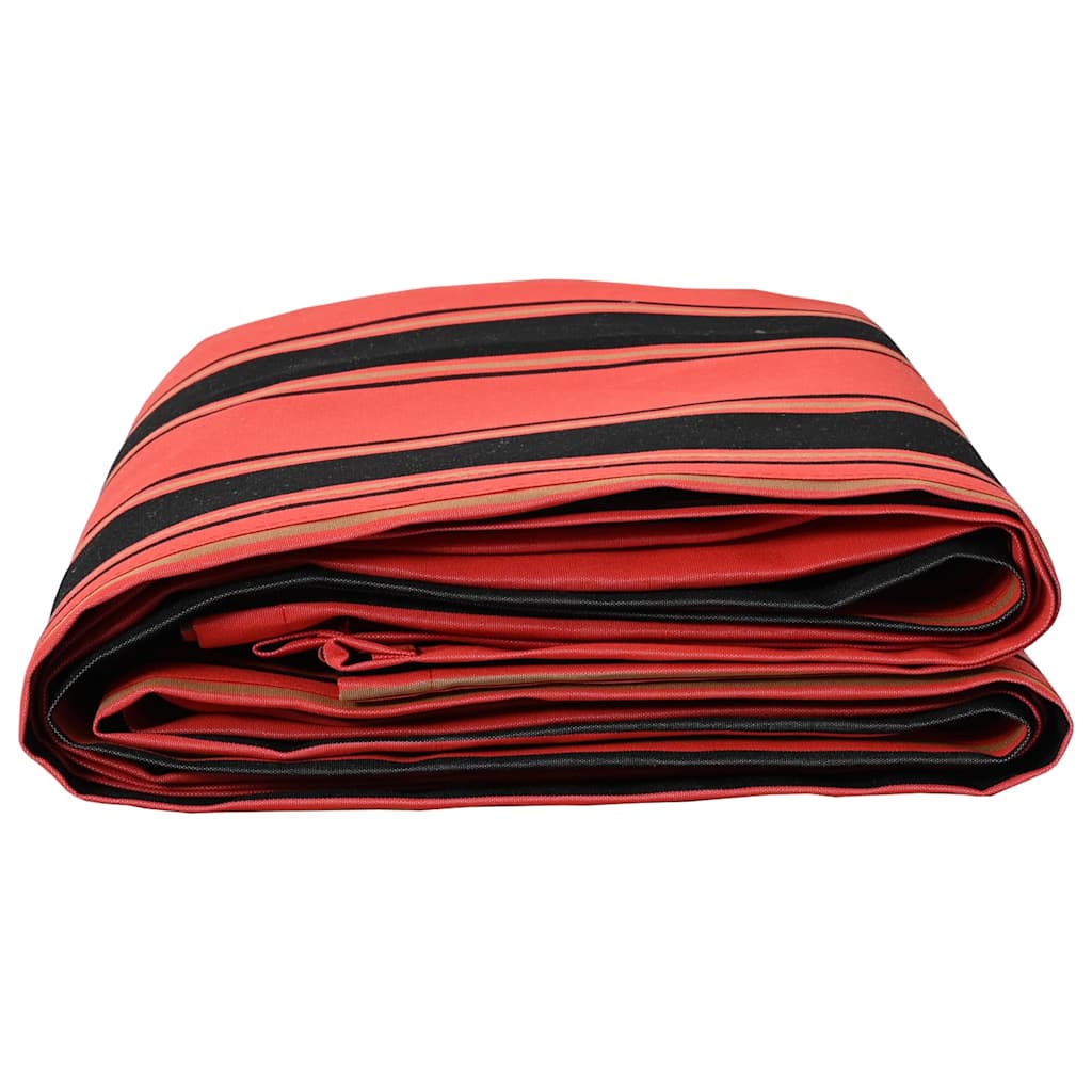 Awning Replacement Fabric Orange and Black 1000 x 160 cm