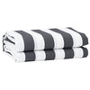 Awning Replacement Fabric Anthracite, white 3 x 2 m