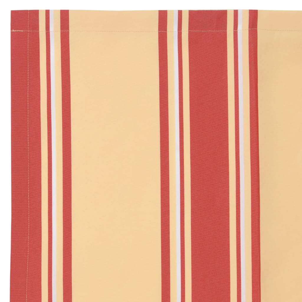 Awning Replacement Fabric Yellow and Orange 1000 x 160 cm