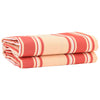 Awning Replacement Fabric Yellow, orange 10 x 1.6 m