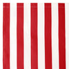Awning Replacement Fabric Red, white 10 x 1.6 m