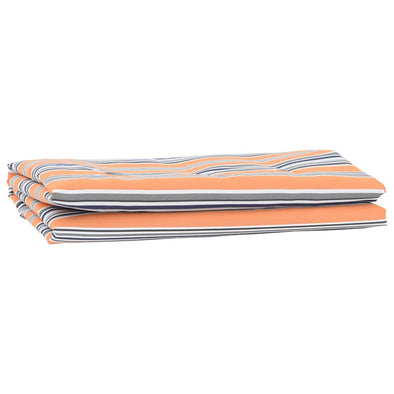 Awning Replacement Fabric Blue, orange 10 x 1.6 m