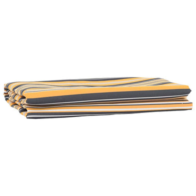 Awning Replacement Fabric Yellow, grey 10 x 1.6 m