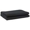 Awning Replacement Fabric Black 10 x 1.6 m PE, concrete, iron