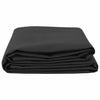 Awning Replacement Fabric Black 10 x 1.6 m PE, concrete, iron