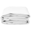 Awning Replacement Fabric White 10 x 1.6 m PE, concrete, iron