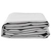 Awning Replacement Fabric Light grey 3 x 3 m PE, concrete, iron