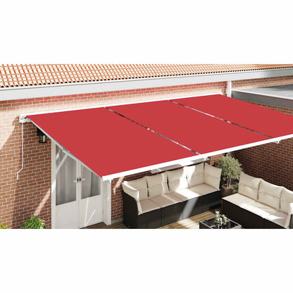 Awning Replacement Fabric Red 1000 x 160 cm Polyester