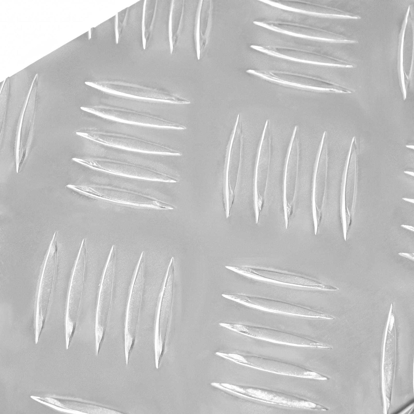Stair Tread Rectangular 5 pcs Silver 60 x 18 x 2.5 cm Aluminium