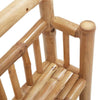 Wall Shelf with Shelf with Storage Brown 40 x 13 x 44 cm Bamboo