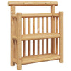 Wall Shelf with Shelf with Storage Brown 40 x 13 x 44 cm Bamboo