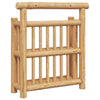 Wall Shelf with Shelf with Storage Brown 40 x 13 x 44 cm Bamboo