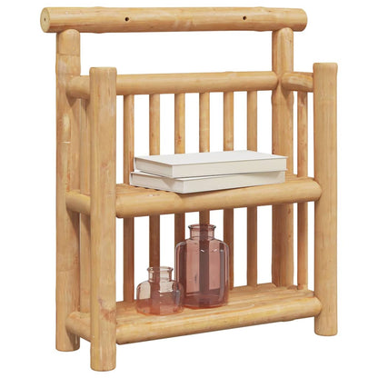 Wall Shelf with Shelf Natural 40 x 13 x 44 cm Bamboo