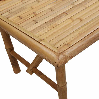 Coffee Table Brown 90 x 50 x 43 cm Bamboo