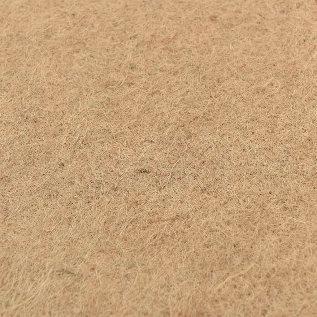 Hemp Mat Natural 100% Organic Hemp 1.6x3.3 ft Durable