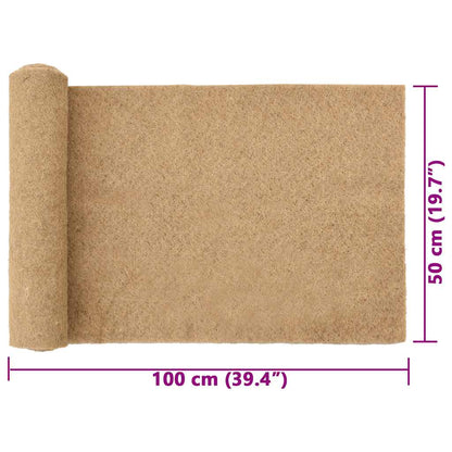 Hemp Mat Natural 100% Organic Hemp 1.6x3.3 ft Durable