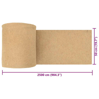 Hemp Mat Beige 100% Hemp 0.5 x 82.7 ft Durable Hemp Mat