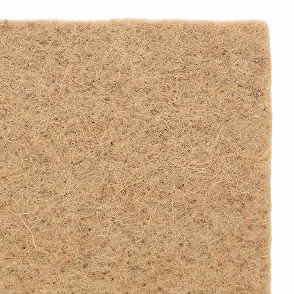 Hemp Mat Natural 100% Hemp 3.3 x 3.3 ft Tough Hemp Mat Square