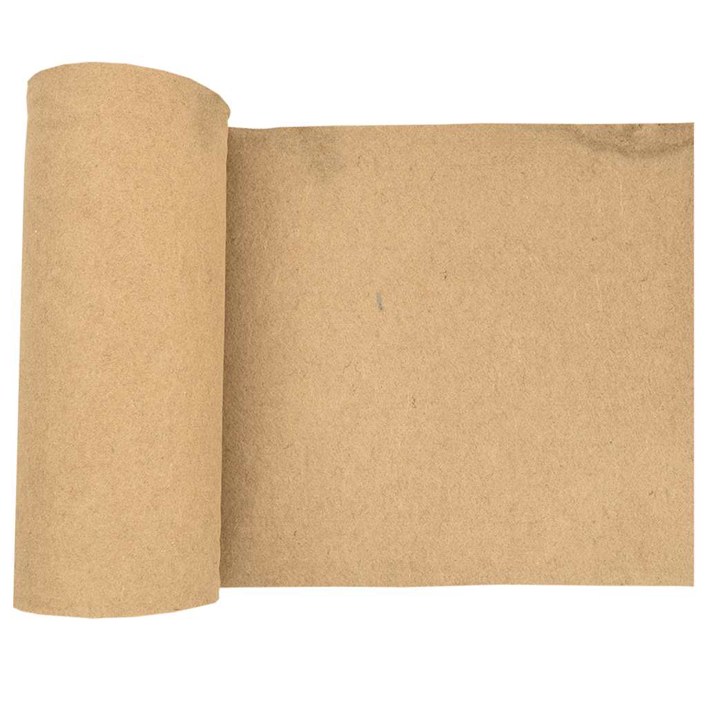 Hemp Mat Natural Brown 100% Hemp 1 x 82.0 ft roll Durable