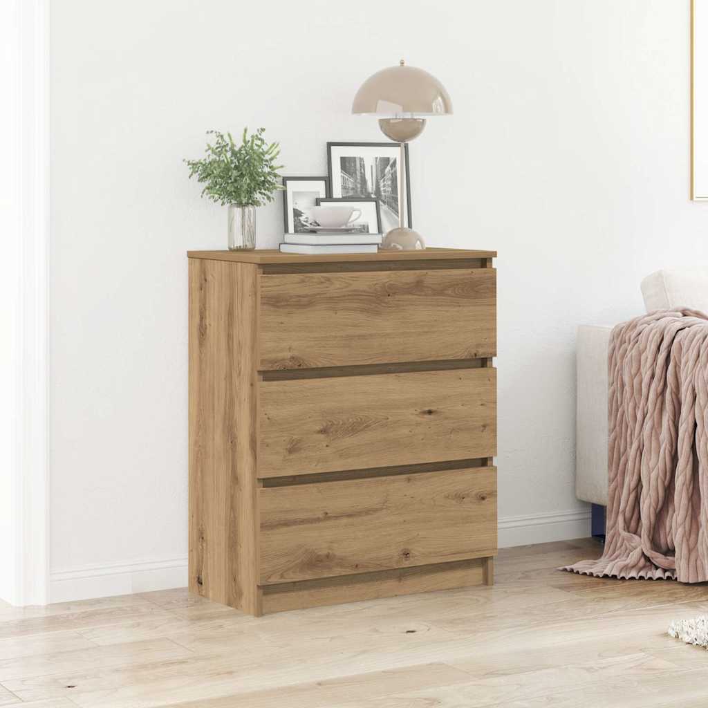 Sideboard Artisan Oak 60x35x76 cm Engineered Wood