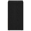 Bathroom Cabinet Black Oak 60x33x61 cm Engineered Wood