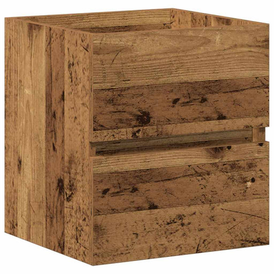 Bathroom Sink Cabinet Old Wood 41x38,5x45 cm Engineered Wood